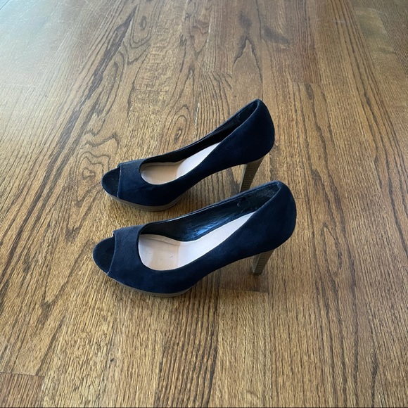 Old Navy Peep Toe Black High Heel - Picture 7 of 16